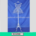 Popular Dress Shape Iron Garment Display Racks Factory Price